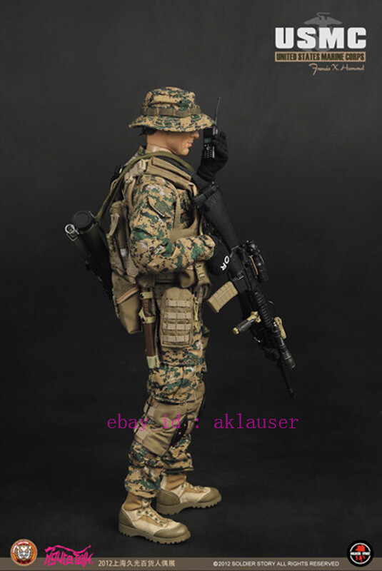 1/6 soldier story USMC 素体　制服　ブーツ　小物セット Sc051c16e75cb48bbb954e394924dc