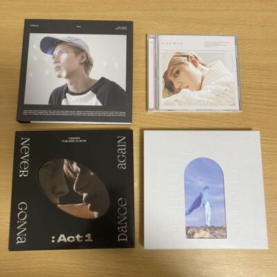 TAEMIN SHINee ACE Never Gonna Dance Again ACT1 ACT2 4CDs Set K-pop