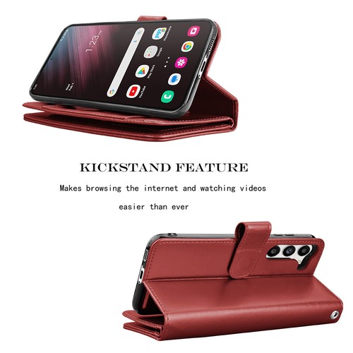 For Samsung Galaxy S23/S23 Plus/S23 Ultra Flip Wallet Case Leather Phone Cover - Picture 27 of 38