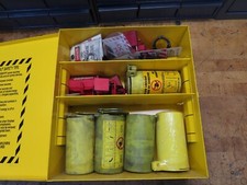 Brady Prinzing Lockout Tagout Station Wall box with accessories locks/keys