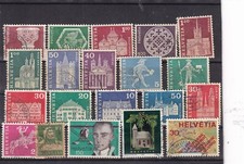switzerland stamps 20 pieces o lot 214