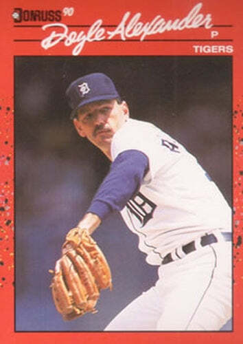 #62 Doyle Alexander - Detroit Tigers - 1990 Donruss Baseball - Picture 1 of 1