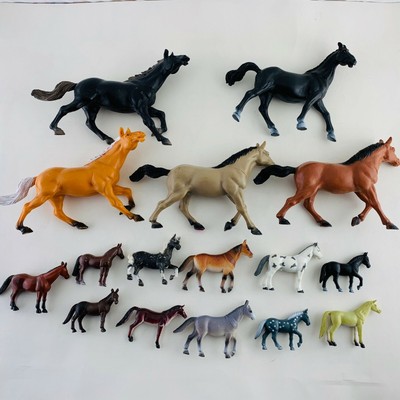 plastic horse figures