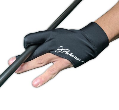 J. PECHAUER BILLIARDS GLOVE BLACK LEFT HAND - FREE SHIPPING