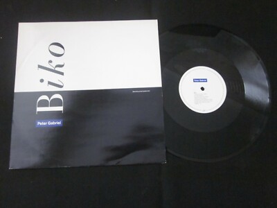 PETER GABRIEL - Biko/No More Apartheid: 1987 12'' Single Charisma Records