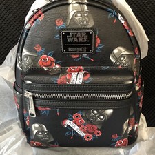 Loungefly Star Wars Darth Vader Tattoo Mini Backpack Bag