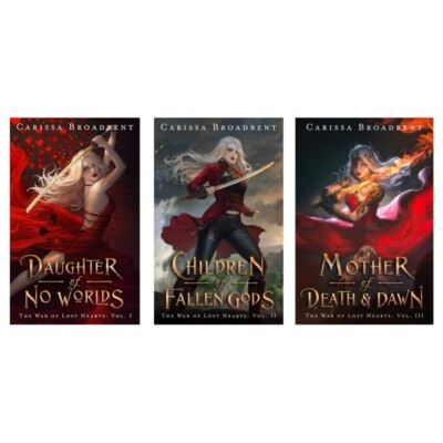 #ad The War of Lost Hearts Series 3 Books Set by Carissa Broadbent Fantasy Romance $96.96