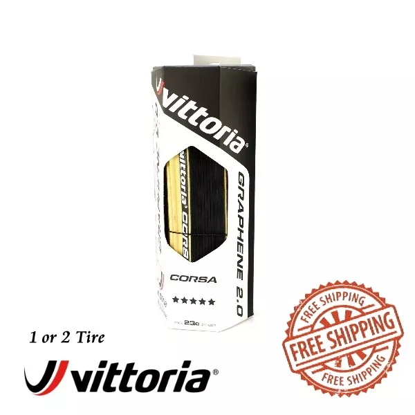 Vittoria Corsa G2.0 Competition 700x23C/25C Tan Para Clincher Tire