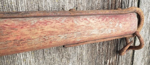 Antique Vintage Wood Evener Bar Double Tree Yoke horse Ox Western Primitive 36” - Picture 3 of 6