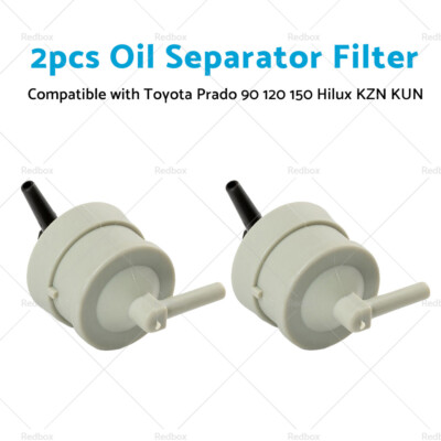 MAP Sensor Oil Separator Filter for Toyota Prado 90 120 150 Hilux 2pcs