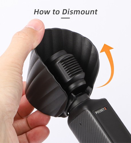 Lens Hood for DJI Osmo Pocket 3 - Picture 4 of 10