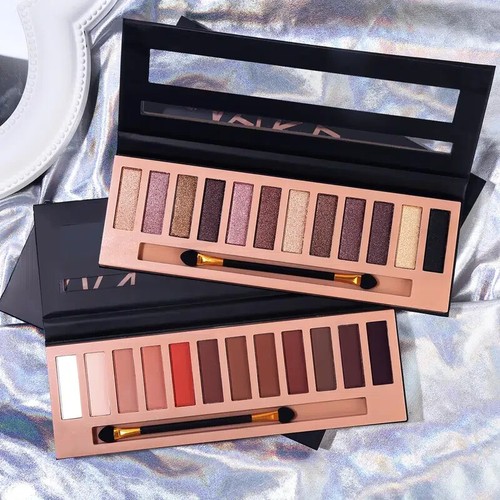 NEW! NakedS 12-Color MATTE Eye Shadow Palette (B) w/ Brush - FREE US SHIPPING - Picture 6 of 8