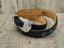 Justin Boots Leather Blue Belts for Women for sale | eBay display picture 1