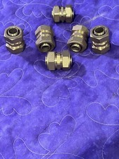 Brass Compression Coupling 3/4id - 1 od, Lot Of 6