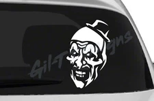 Terrifier Art the Clown Vinyl Decal Sticker, Horror, Scary, Killer, Size List #1