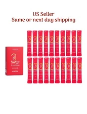 MASIL 3 Salon Hair CMC Shampoo Portable - 1pack (8ml x 20pcs) , Sealed