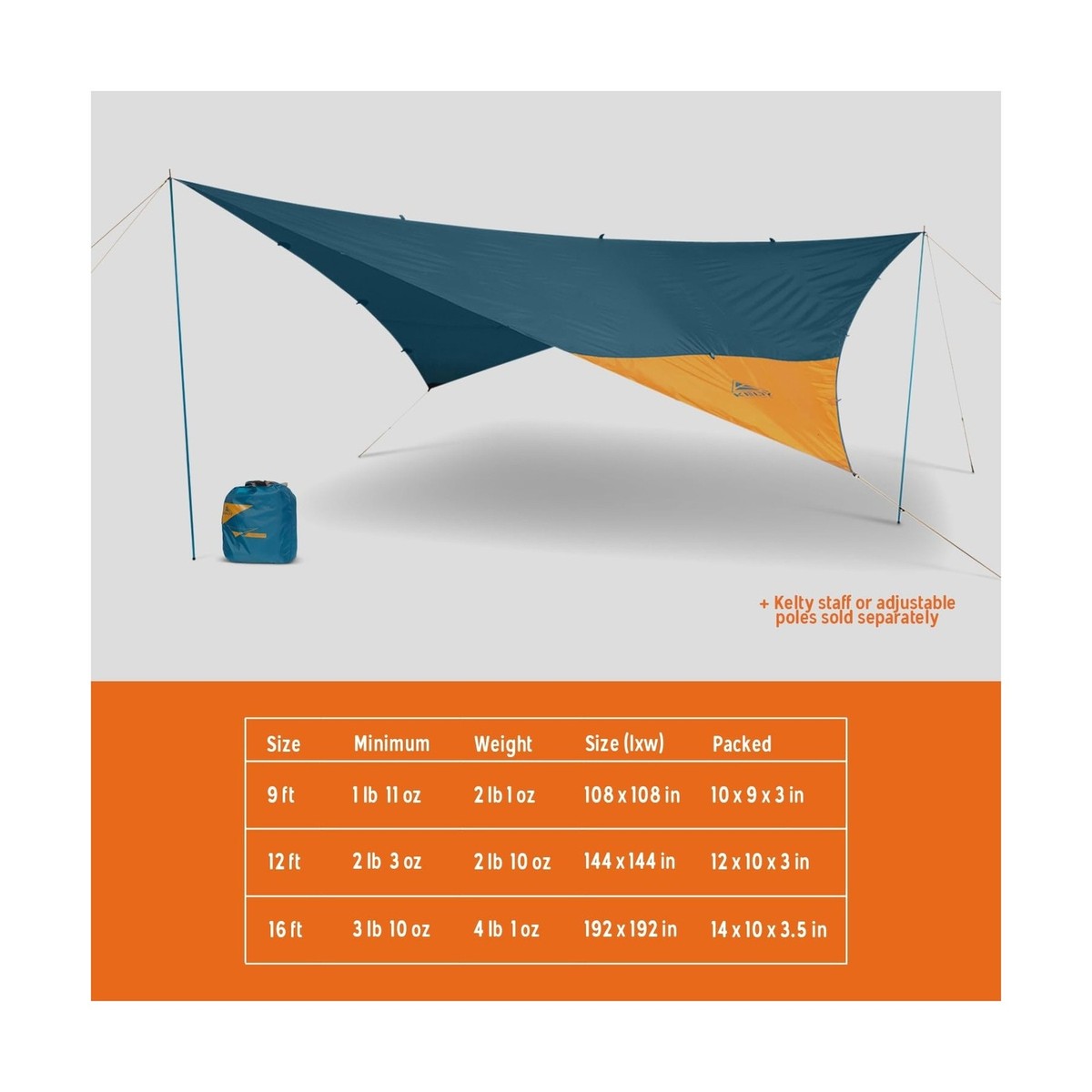 Kelty Noah's Tarp 16 Shelter for sale online | eBay