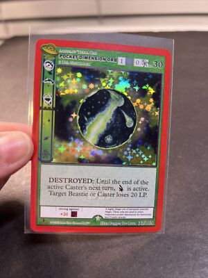 metazoo ufo rare cards Pocket Dimension Orb 33/165 MetaZoo UFO 1st Edition Full Holo Rare Card  MINT