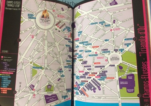 PARIS Best Places Guide & Maps, Luxurious and Trendy, 2006 Illustrated Paperback - Picture 6 of 7