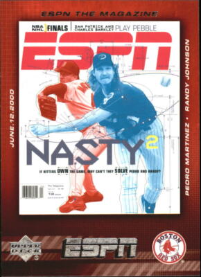 2005 Upper Deck ESPN Magazine Covers #MC3 P.Martinez/R.Johnson - NM-MT
