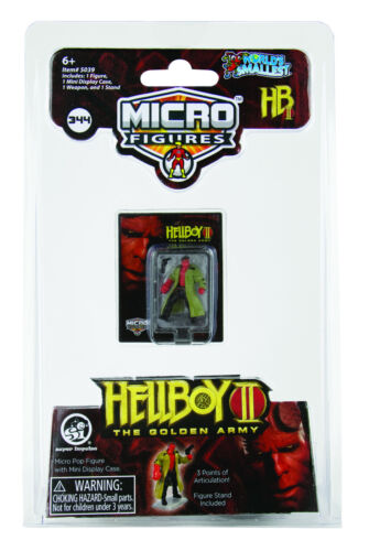 SET/3 Worlds Smallest Micro CHUCKY,HELLBOY,MICHAEL MEYERS Halloween Horror Movie - Picture 3 of 13