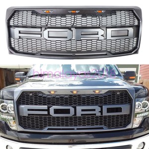 2009 2014 Grill For Ford F150 F 150 Front Grille Raptor Style Gray W