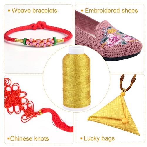 Sewing Thread Spools Overlocker Thread Embroidery Thread Roll Sewing String - Picture 9 of 12