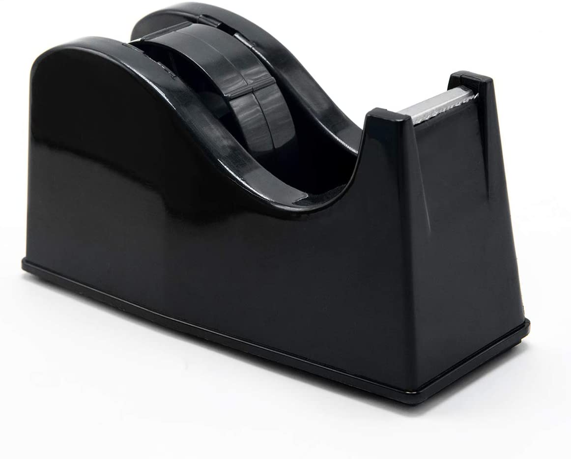 Desktop Tape Dispenser Adhesive Roll Holder (Fits 1