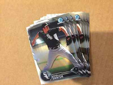 2016 Bowman BCP117 Tyler Danish 9 count all chrome lot Chicago White Sox