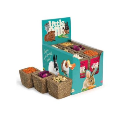 Little One Bowl From Meadow Grass With Filling Small Pet Treats