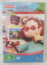 Little People Dvd New Sealed Vintage Discovering Happy Memories Vol 27.