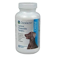 Duralactin Canine, 60 Chewable Tablets