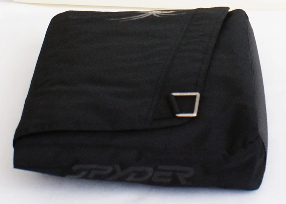 Bolso Mensajero Spyder Signature Negro Nylon Unisex Nuevo con Etiquetas Foto 4 de 4