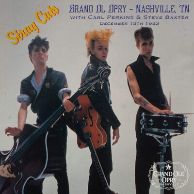 The Stray Cats - Live at Grand Ol' Opry 1983 (IMPORT CD) **BRAND NEW & SEALED**
