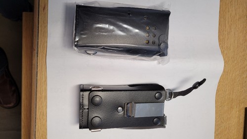 1 Tragetasche / Leder für Motorola DP4400, DP1400 und R2 - Zdjęcie 3 z 4