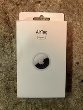 Apple AirTag Tracker 4 Pack MX542ZM/A A2187 (White) Air Tag Airtags NEW SEALED!