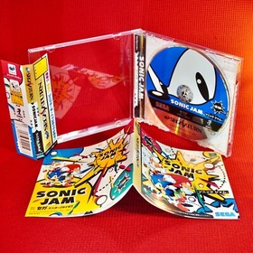 Lot 3 Set Sega Saturn Sonic Jam R 3D Flickies Island SS w/Spine SS Segasaturn JP