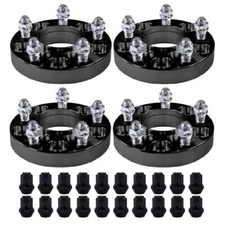 ACCELATEC Mustang Wheel Spacer Kit 25mm Black Lug Nuts 2015-2025