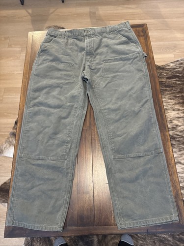 Carhartt Double Knee B136 MOS Carpenter Pants - Size 42x32 Dungaree Fit - Picture 1 of 4