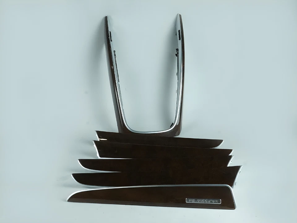 Audi Q5 8R 2009-2012 embellecedor panel cubierta puerta tablero interior estilo madera Foto 2 de 4