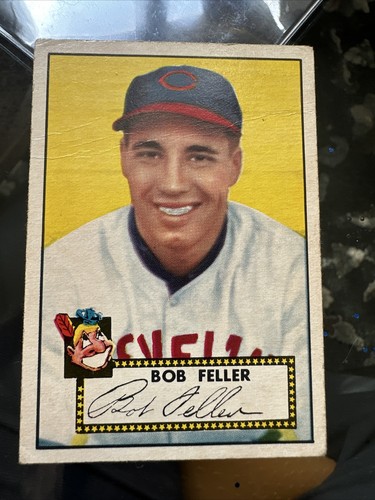 1952 Topps Baseball #88 Bob Feller Dead Centered Creased Beauty Legend Indians - 第 1/21 張圖片