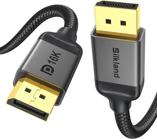Durable 15FT DisplayPort 2.1 Cable - Supports High Resolutions & Immersive Audio - Picture 3 of 11