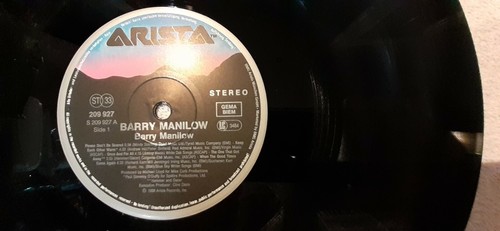Barry Manilow LP "Self Titled Album " - 1989 German Press In Excellent Condition - Picture 8 of 10
