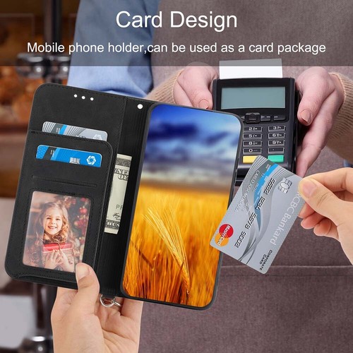 PU Leather Case For iPhone 15 14 13 12 11 Pro Max XS XR Flip Wallet Phone Cover - Picture 10 of 39