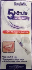 New ! Natural White 5 Minute Gel Tooth Whitening System. Gel With Mouth Tray