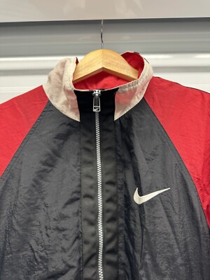 【️希少】iwgp nike vintage nylon jacket Vintage 90s Nike Nylon Windbreaker Jacket White Tag Size Med