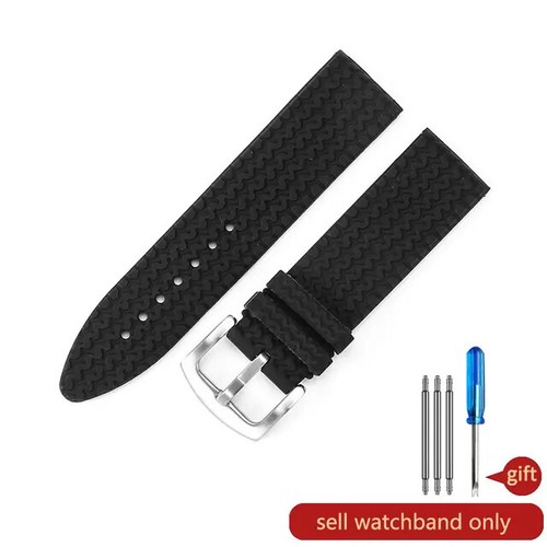 21 23 mm Silikon Uhrenarmband Armband für Mille Miglia Chronograph Chopard 16... - Bild 8 von 12