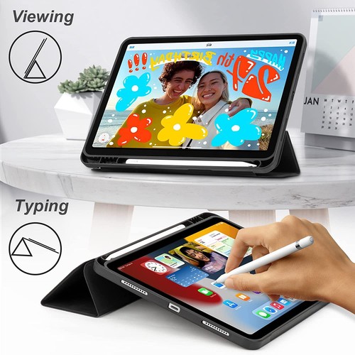 For iPad 9th/8th/7th Gen 10.2'' Case Smart Trifold Stand Cover W/Pencil Holder - Picture 7 of 18