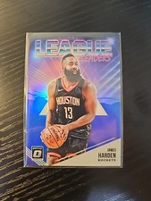2018-19 Panini Donruss Optic League Leaders Blue Prizm /85 James Harden #6