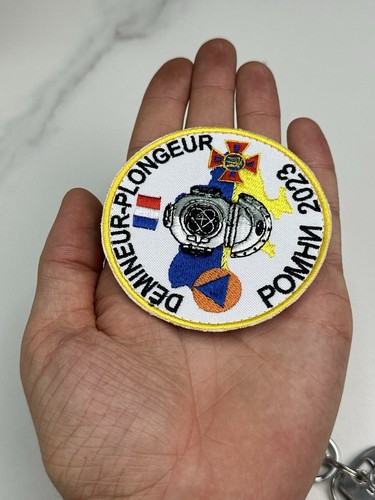 Embroidered Ukrainian Chevron Patch - Picture 4 of 4